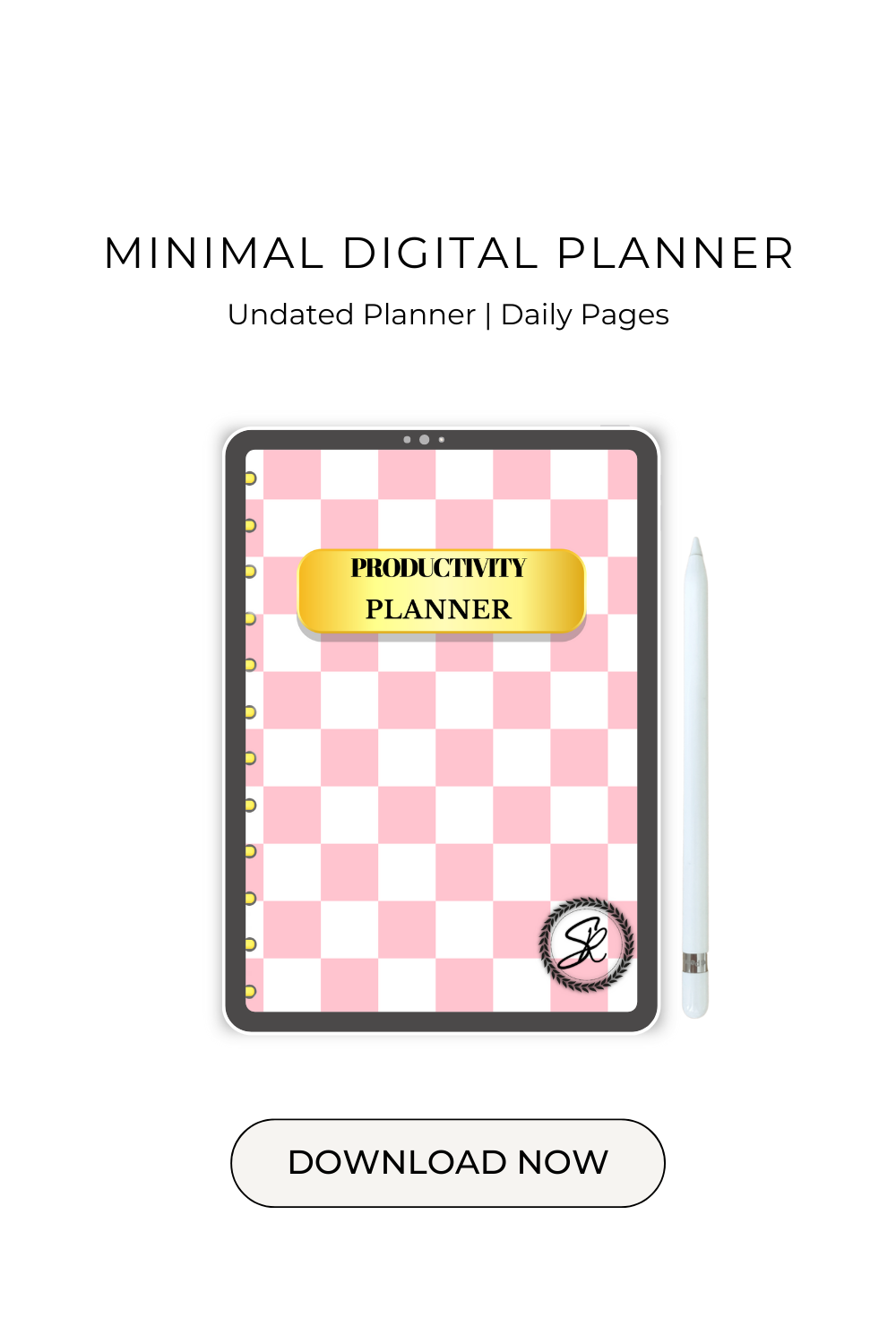 Productivity Planner (Undated)