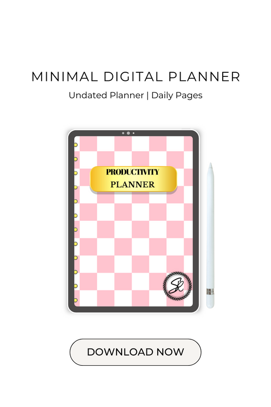 Productivity Planner (Undated)